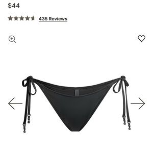 SKIMS dipped tie bikini bottoms